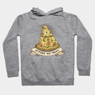 In Pizza we trust Hoodie